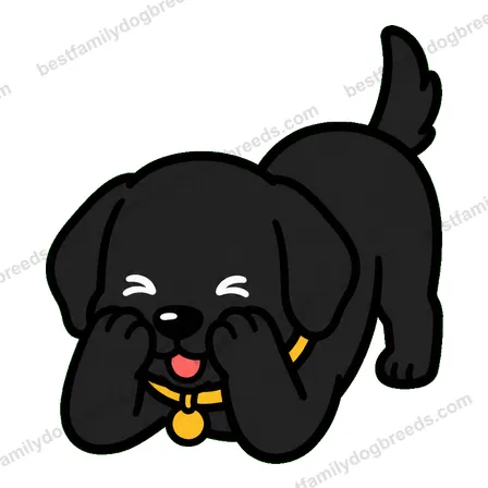Labrador Retriever cute dog meme sticker