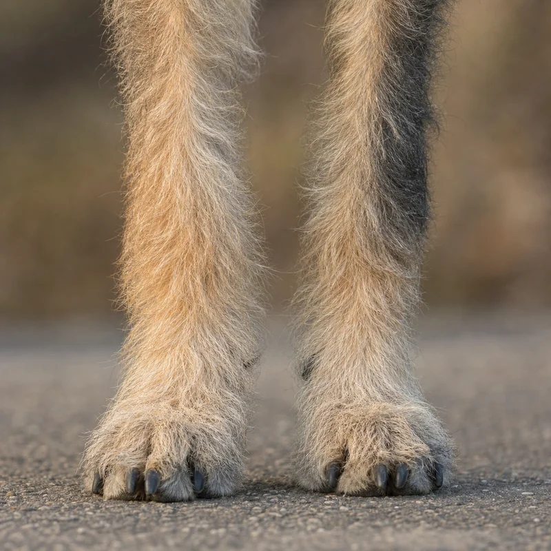 Laekenois — paws