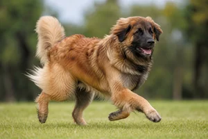 Leonberger — running