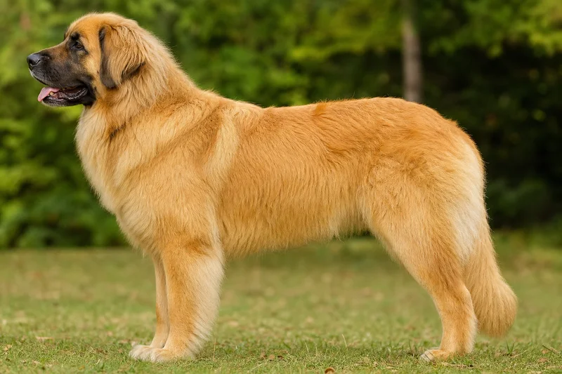 Leonberger — Lion-yellow coat