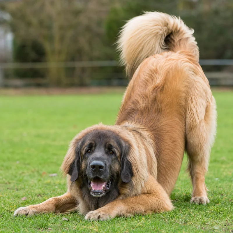 Leonberger — playful