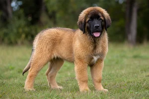 Leonberger — puppy (~4 mo)