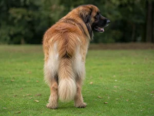 Leonberger — rear