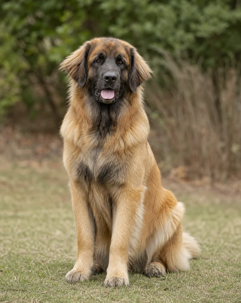 Leonberger — sitting