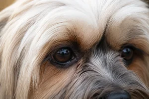 Lhasa Apso — eyes