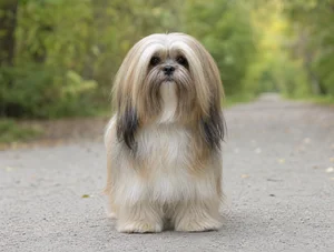 Lhasa Apso — front