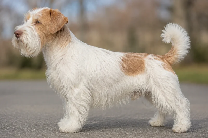 Lucas Terrier — White & Tan coat