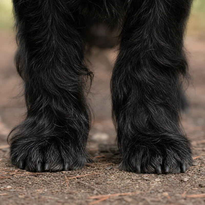 Lucas Terrier — paws