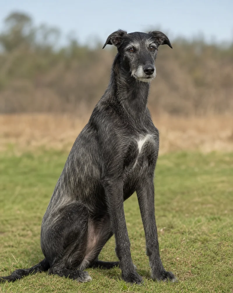 Lurcher — sitting