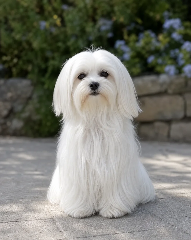 Maltese — sitting