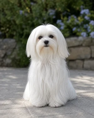 Maltese — sitting
