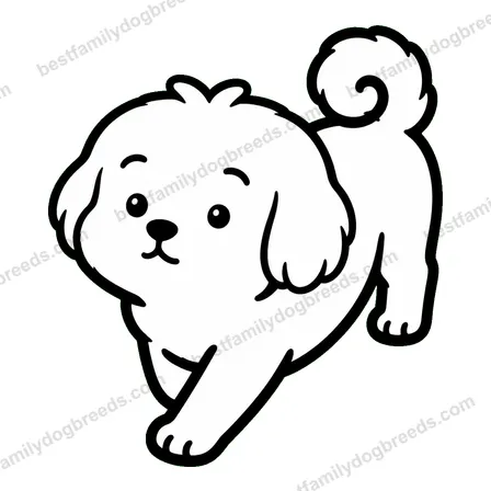 Maltese dog meme sticker preview