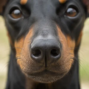 Manchester Terrier — nose