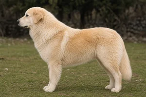 Maremma Sheepdog — Pale orange shading coat