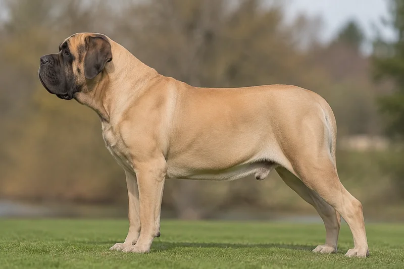 Mastiff — Fawn coat