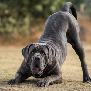 Mastiff — playful