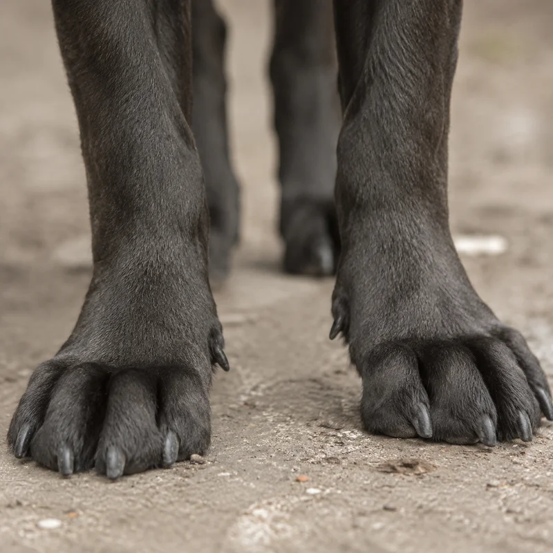 Mastiff — paws
