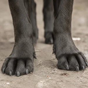 Mastiff — paws