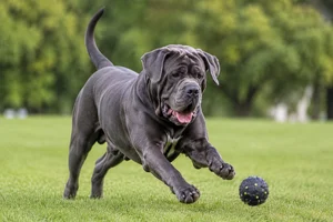 Mastiff — playing