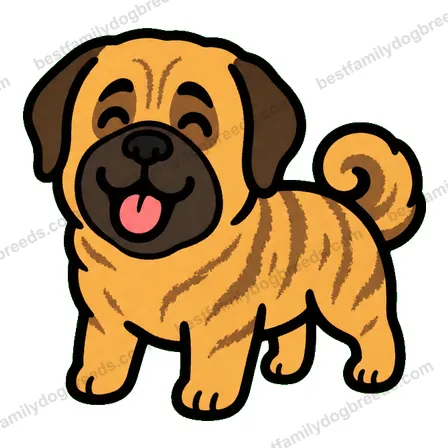 Mastiff smiling dog meme sticker