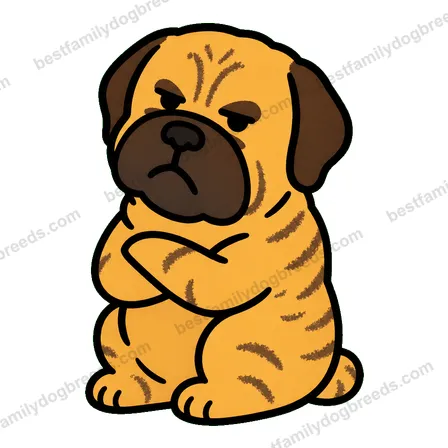 Mastiff sad dog meme sticker