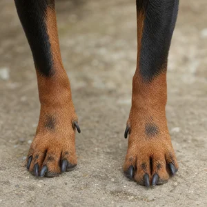 Miniature Pinscher — paws
