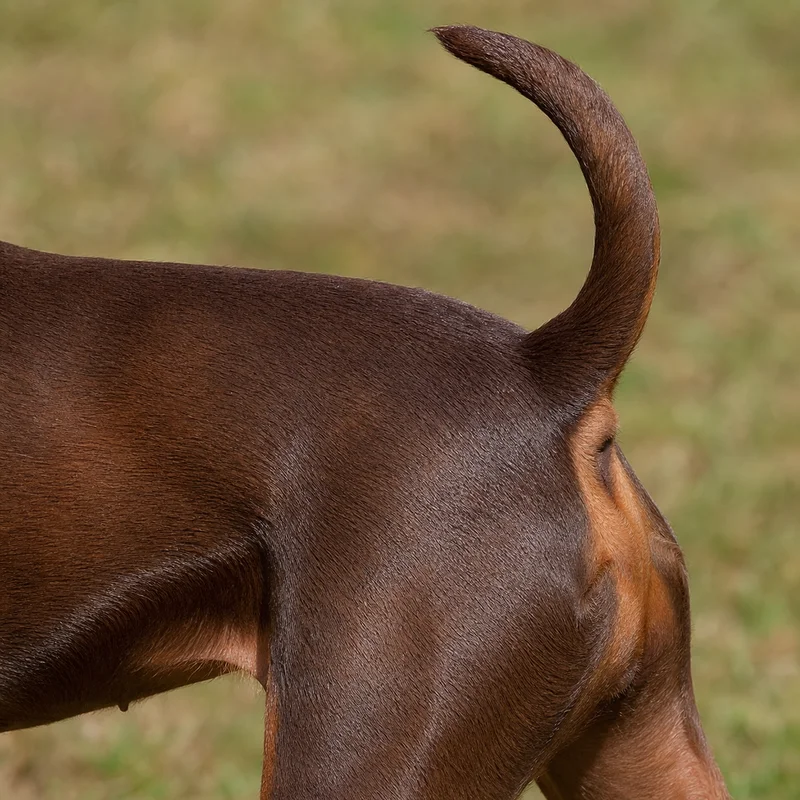 Miniature Pinscher — tail