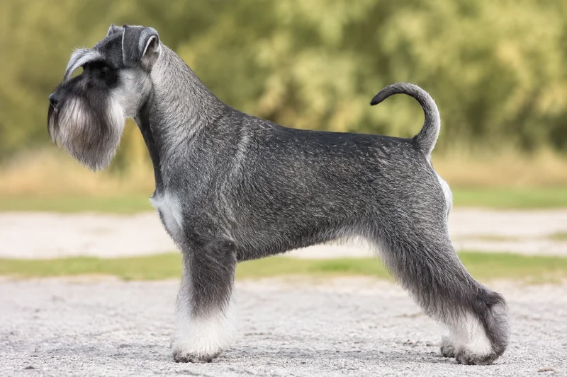 Miniature Schnauzer — Salt and Pepper coat