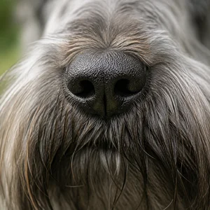 Miniature Schnauzer — nose