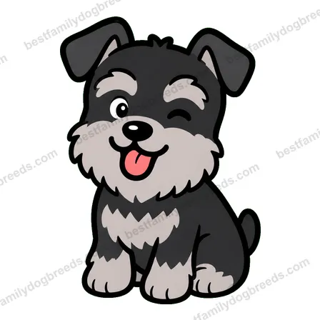 Miniature Schnauzer sticker 3