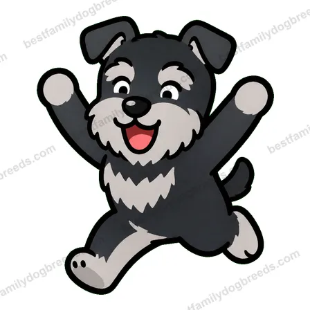 Miniature Schnauzer dog meme sticker preview