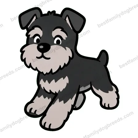 Miniature Schnauzer dog meme sticker preview