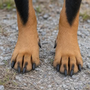 Montenegrin Mountain Hound — paws