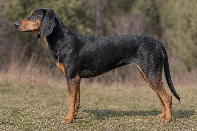 Montenegrin Mountain Hound — side