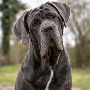 Neapolitan Mastiff — alert