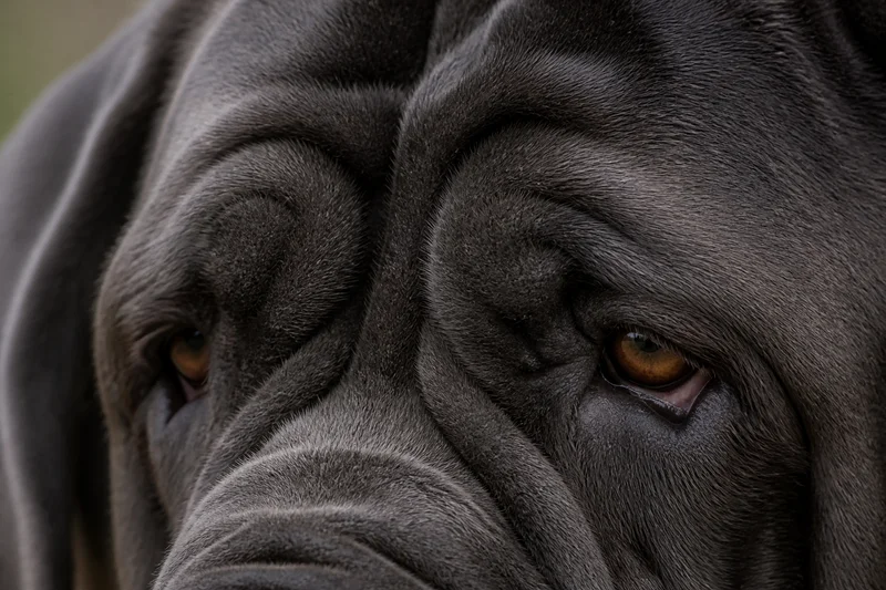 Neapolitan Mastiff — eyes