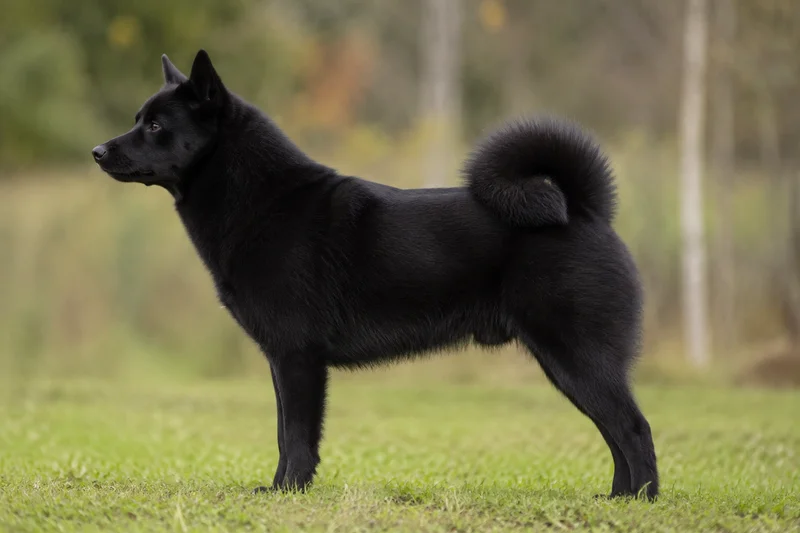 Nordic Spitz — Black coat