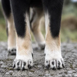 Nordic Spitz — paws