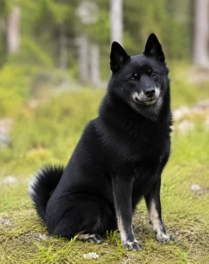 Nordic Spitz — sitting