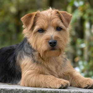 Norfolk Terrier — relaxed