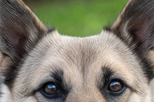 Norwegian Buhund — eyes
