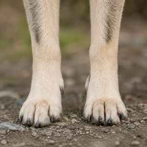 Norwegian Buhund — paws