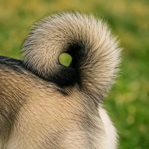 Norwegian Buhund — tail
