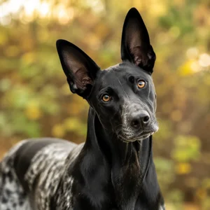 Norwegian Hound — alert