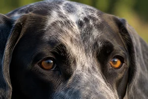 Norwegian Hound — eyes
