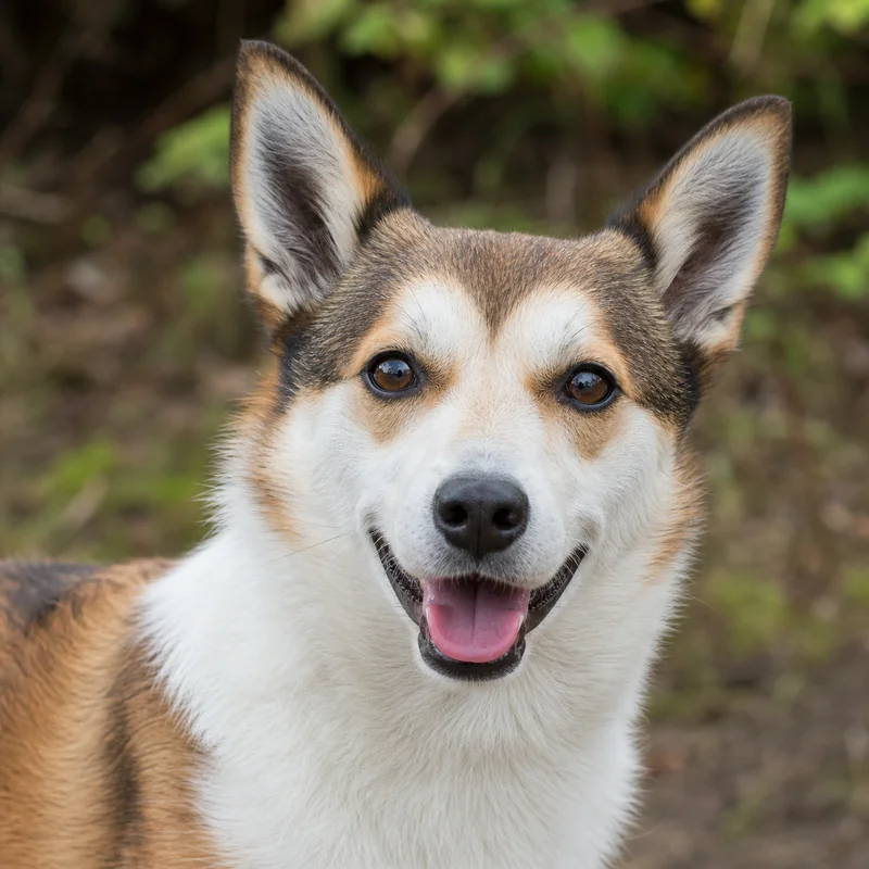 Norwegian Lundehund — happy