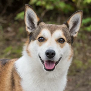 Norwegian Lundehund — happy