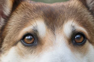 Norwegian Lundehund — eyes