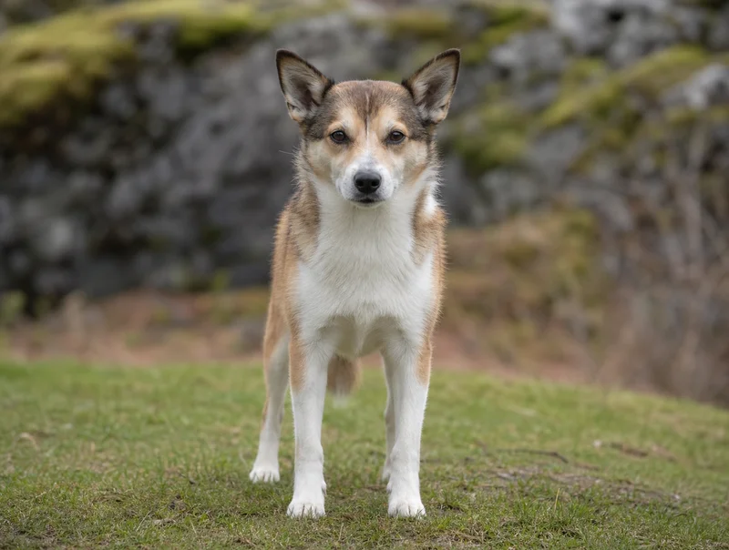 Norwegian Lundehund — front