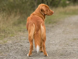 Nova Scotia Duck Tolling Retriever — rear